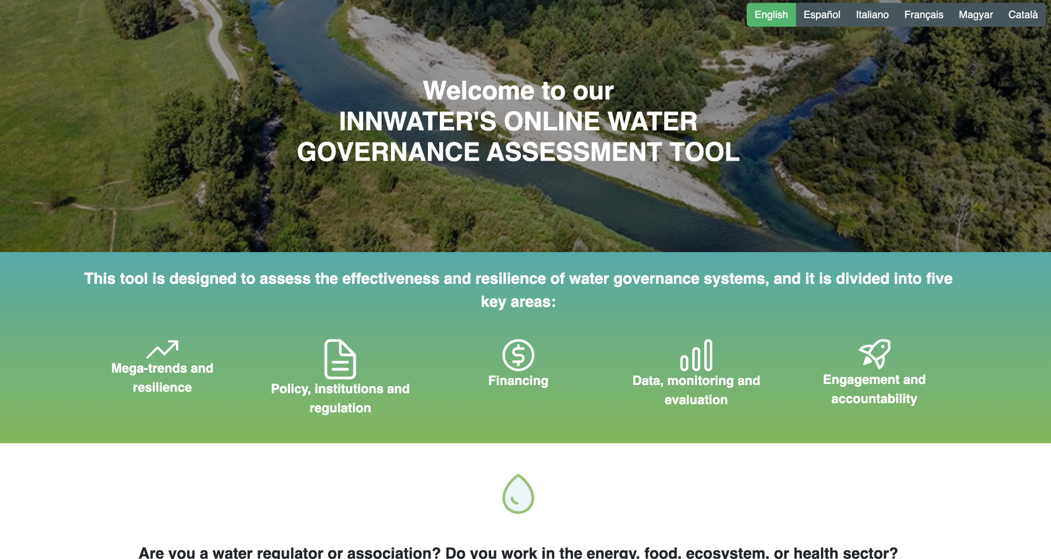 InnWater – AI-Augmented Water Governance Platform